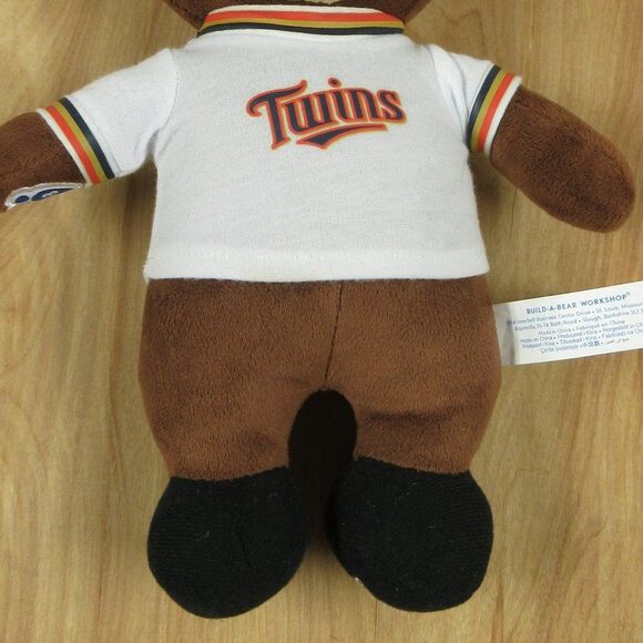BUILD-A-BEAR WORKSHOP Minnesota Twins TC US Bank Brown Bear MLB 2019 12 Inch - Picture 3 of 12